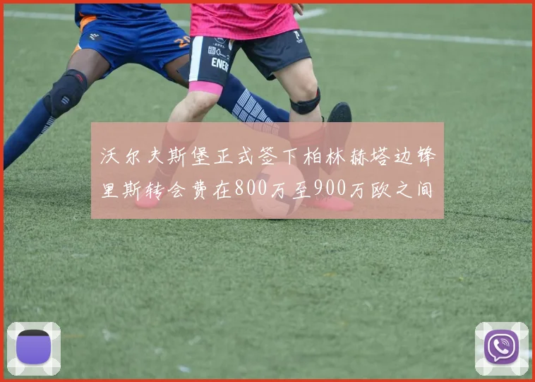 沃尔夫斯堡正式签下柏林赫塔边锋里斯转会费在800万至900万欧之间